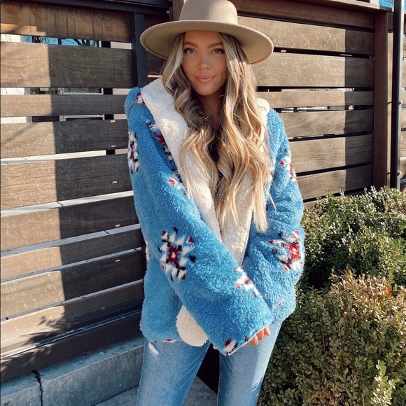 Dottie Couture Jackets & Blazers - Aztec Sherpa Dottie Couture